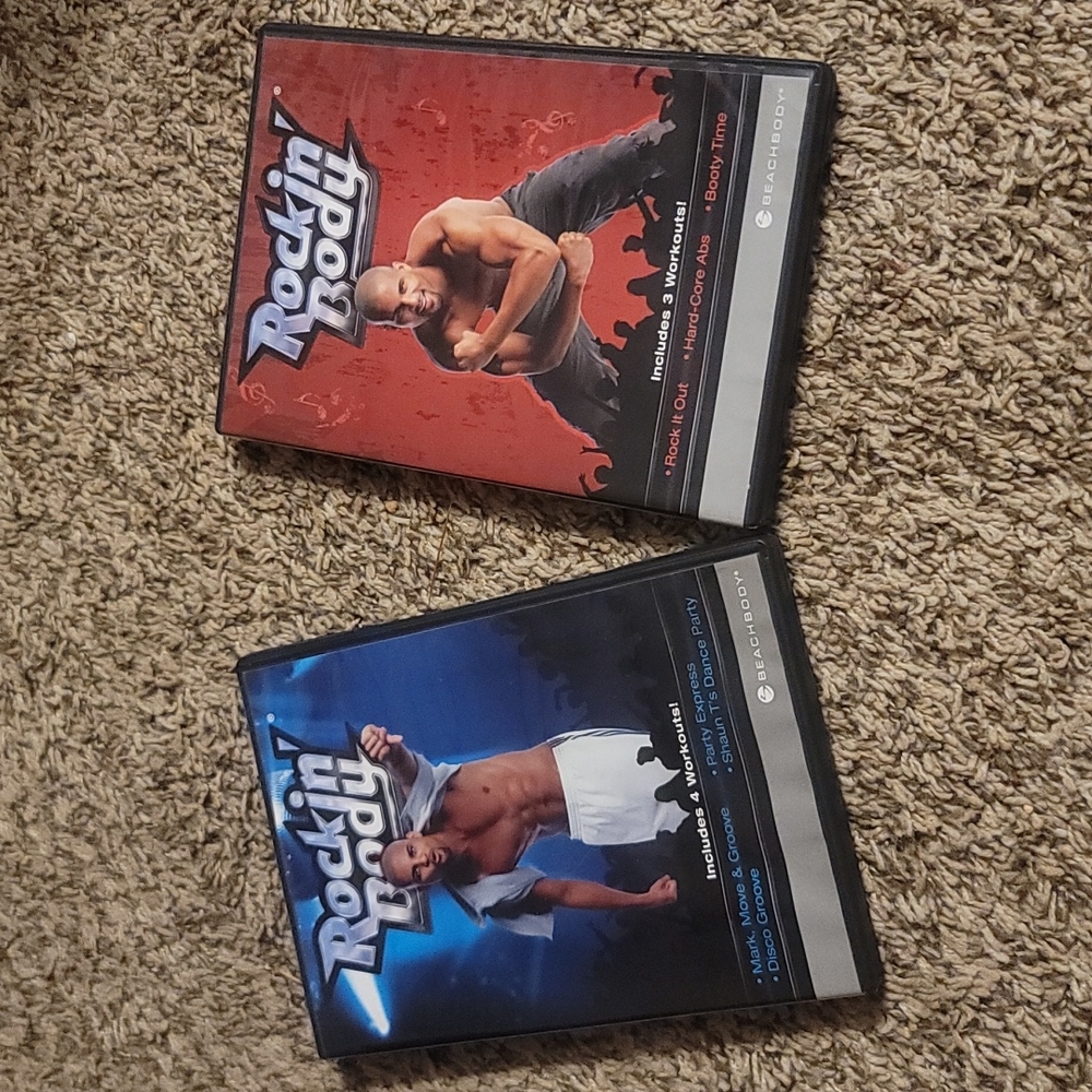 BEACHBODY ROCKIN' BODY DVD SET: EUC